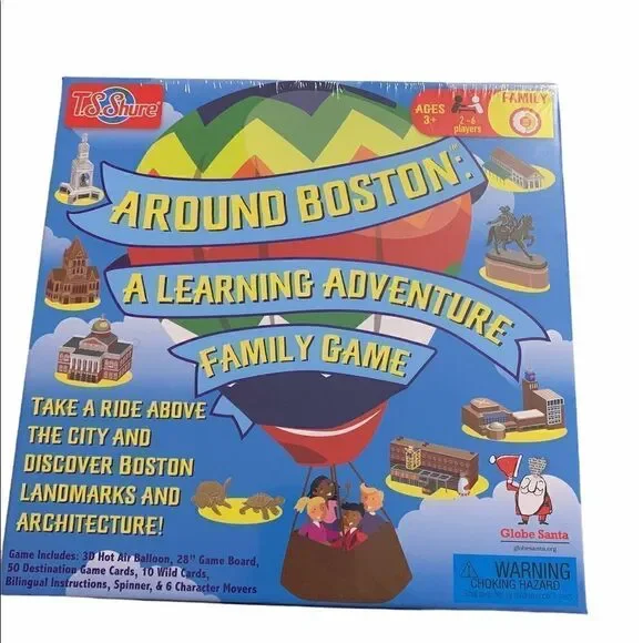Around Boston:Learning Adventure Family Game