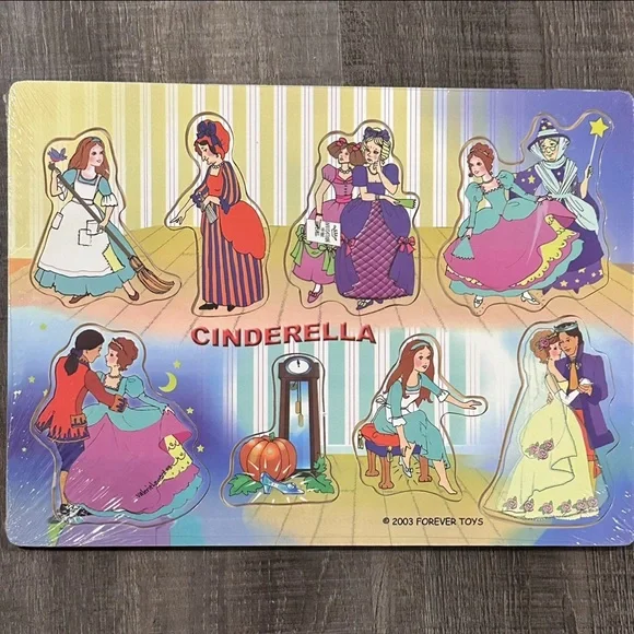 💞 New Wooden Cinderella Jigsaw Puzzle