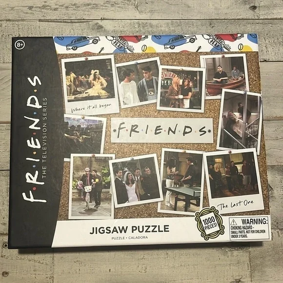 TV Show Friends,‎ The Television Series 1000 Piece Jigsaw Collectible Puzzle