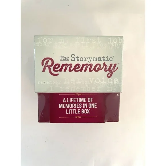 The‎ Storymatic Rememory Game Share Your Memories Make Memories Game Night  NEW