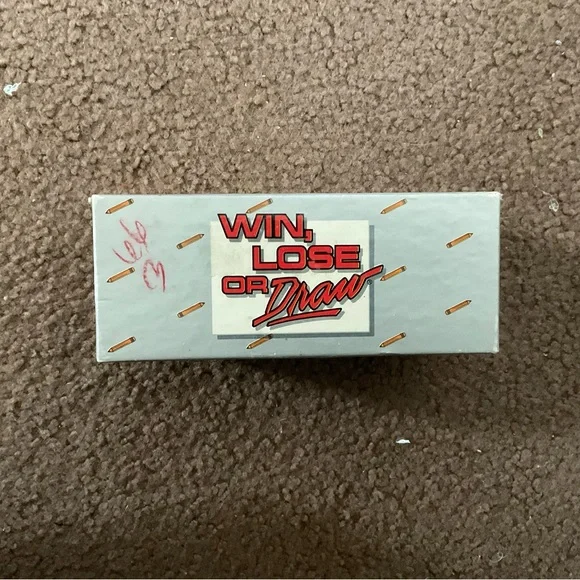 Win Lose Or Draw Replacement Card Deck 1987 Game Family Night Activity