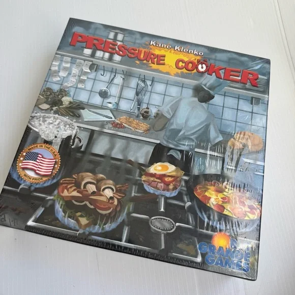 Pressure Cooker Board Game by - Kane Klenko Rio Grande Games