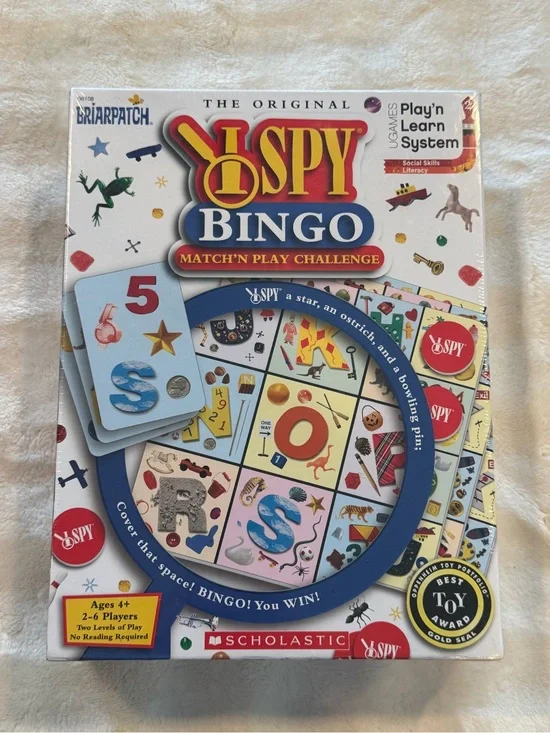 NEW I Spy Bingo Match’n Play Challenge game