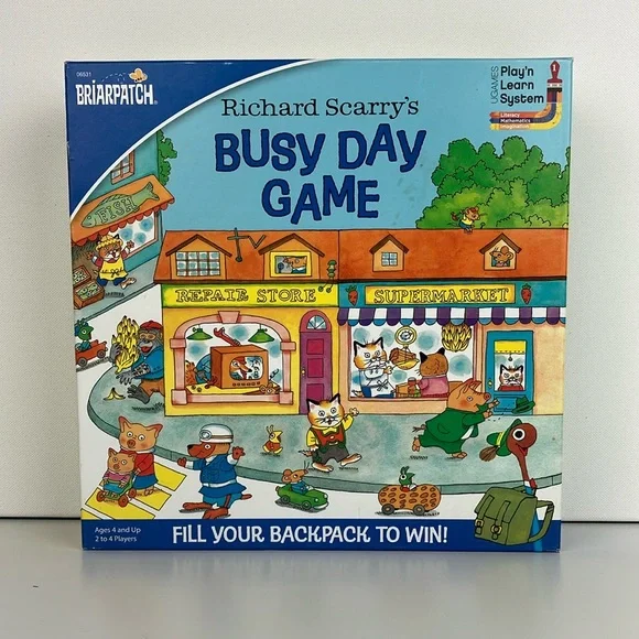 Richard Scarry's Busy Day Game