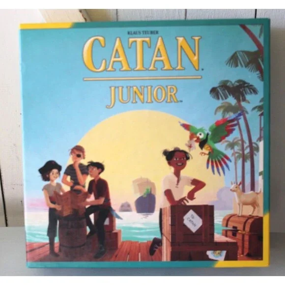 Catan Junior 3025 Fun Fair Klaus Teuber Board Game Adventure for Fantasy 6+.