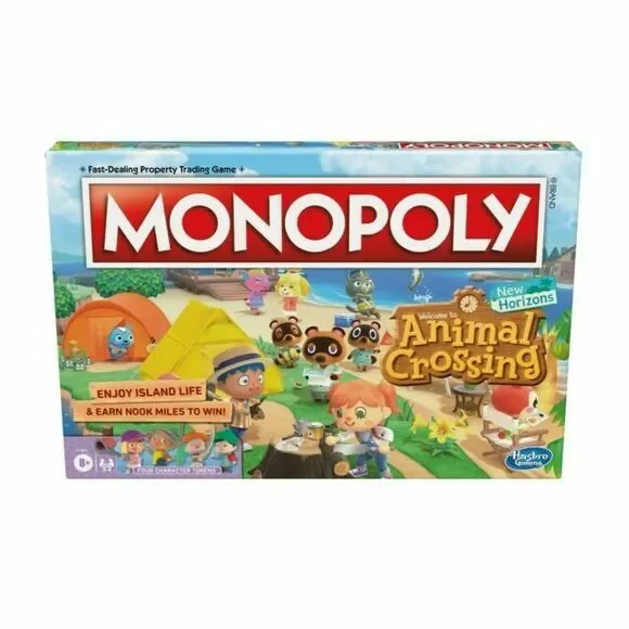 Animal Crossing Monopoly Board Game New Horizons new