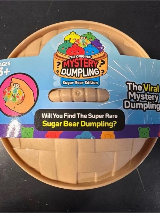 Large Mystery Glitter Dumpling Sugar Bear Edition