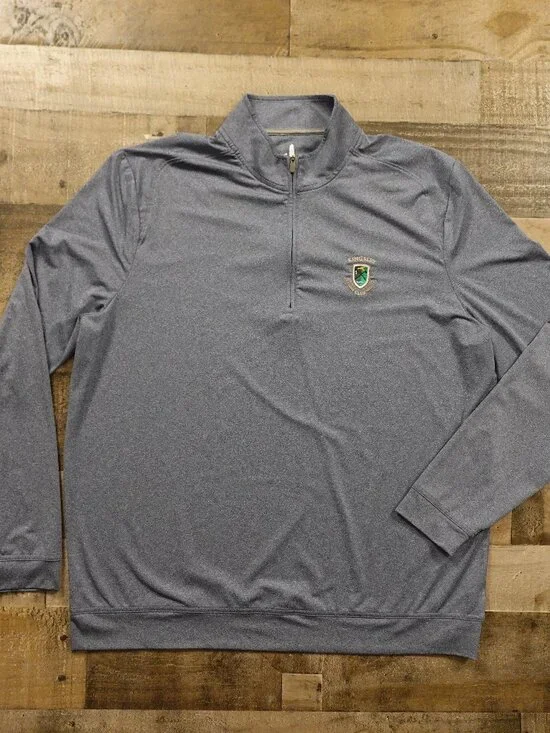 Johnnie-O Flex Prep-Formance 1/4 Zip Pullover Men's XL Blue Golf Stretch