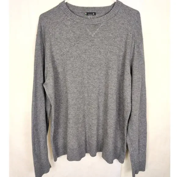 Smartwool grey sweater Size XL Gorpcore Outdoors Layer Minimal Warm Cozycore