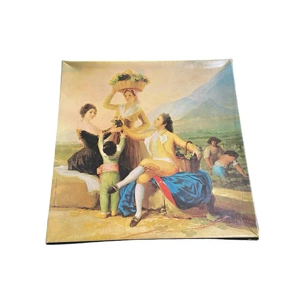 Vintage 1972 Waddingtons Goya The Grape Harvest Puzzle Complete No. 508