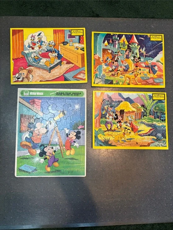 Vintage Disney puzzles