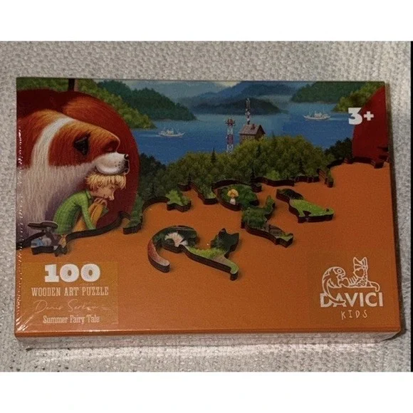 Davici Kids Wooden Jigsaw Puzzle 