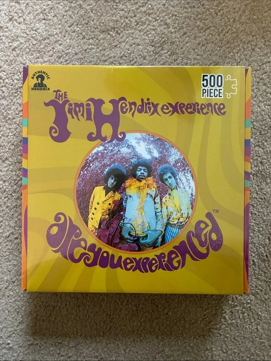 Jimi Hendrix Experience “Are You Experienced” 500 Piece Album Collection Puzzle