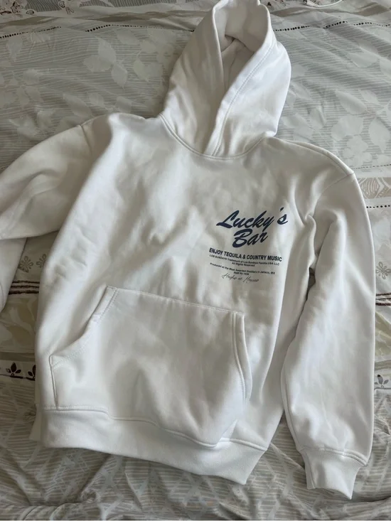 PacSun White Hoodie 