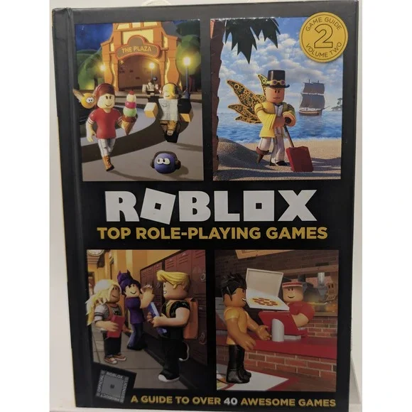 Roblox Game Guide Black Top Role-Playing Games Vol 2 Hardcover 2019