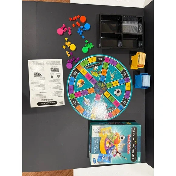 Trivial Pursuit Family Edition – Complete Game Set –‎ Great Condition!