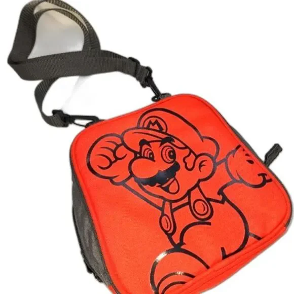Super Mario Red &‎ Black Nintendo 3DS Gaming Case 8