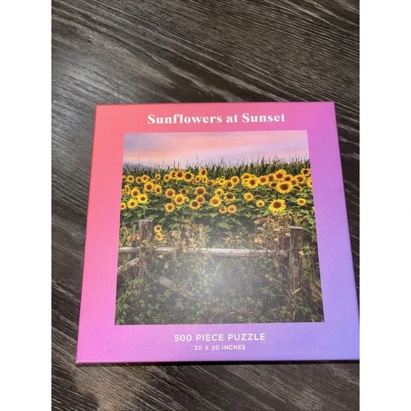Sunflowers at Sunset 500-pc 20x20