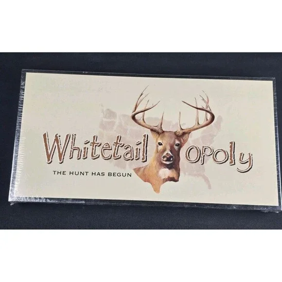 Whitetail-Opoly The Hunt Has Begun Monopoly Hunting Board Game New Sealed