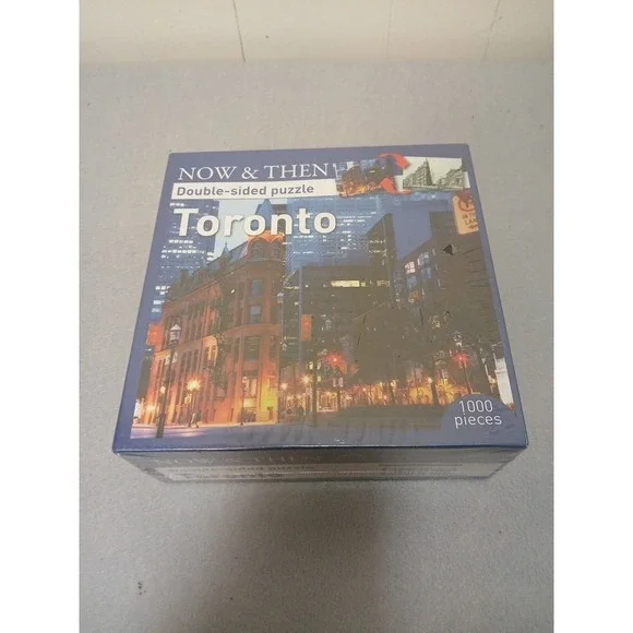 Toronto - 1000 Pieces  Double-sided Puzzle for Adults and Kids  New Sealed!!