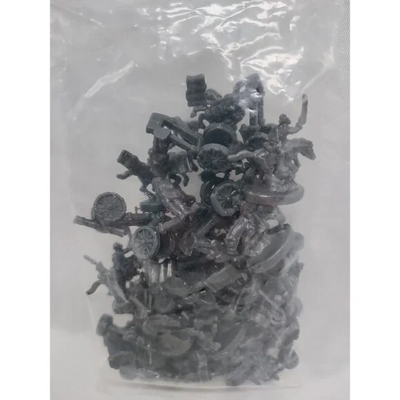 Sealed Set Of (60) 2003 Risk Gray Board Game Player Pieces