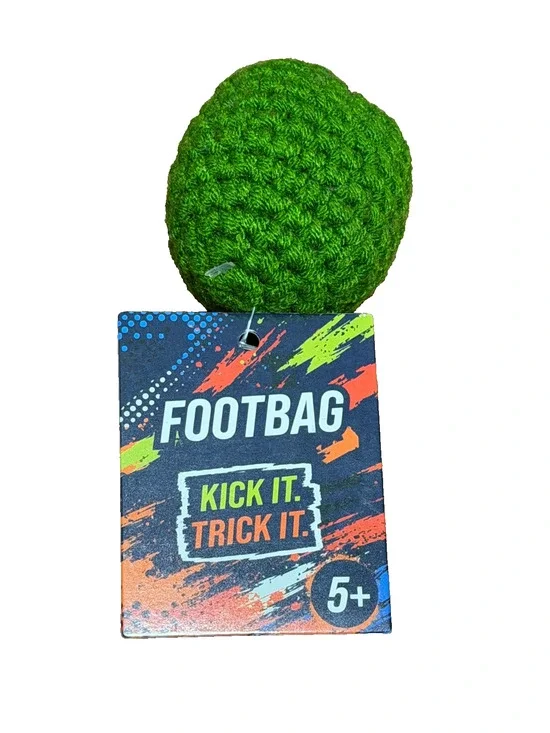 🔥Crochet Footbag Kickbag Hacky Sack BNWT🔥
