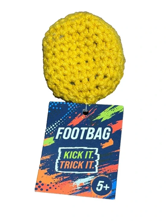 🔥Crochet Footbag Kickbag Hacky Sack BNWT🔥