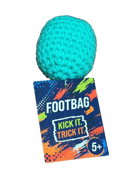 🔥Crochet Footbag Kickbag Hacky Sack BNWT🔥