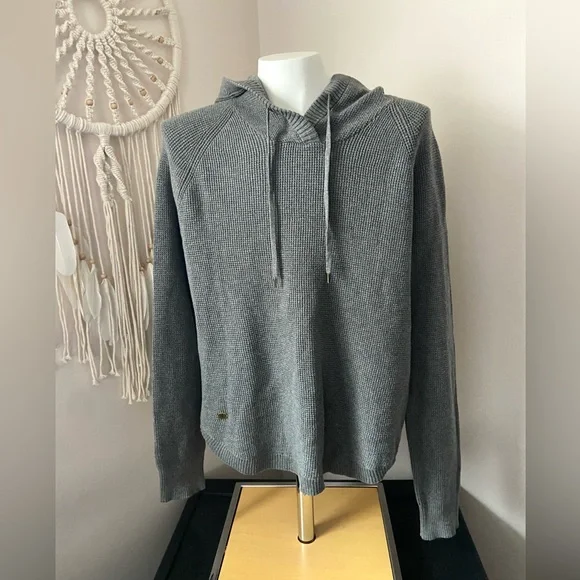Lauren Ralph Lauren Women’s Gray Knit Sweater Size Medium