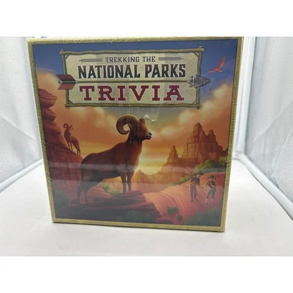 Underdog Games Trekking The National Parks Trivia Board Game NEW SEALED Family