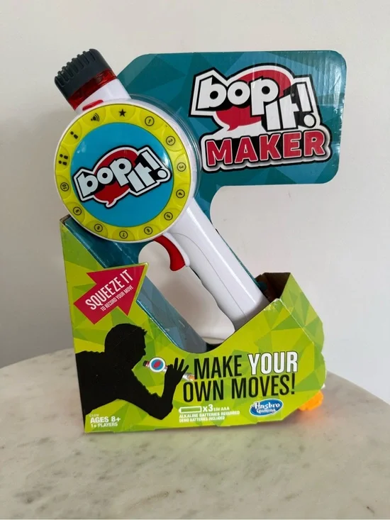 Brand New Bop It! Maker Game Hasbro Add Your Own Moves & Play Recording Game New