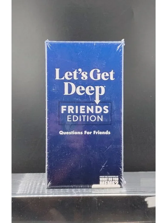 Lets Get Deep Friends Edition Card Game Party Game Adults 17+