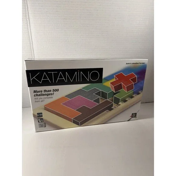 Katamino - Wooden Logic Puzzle Game - More Than 500 Challenges - Factory Sealed!