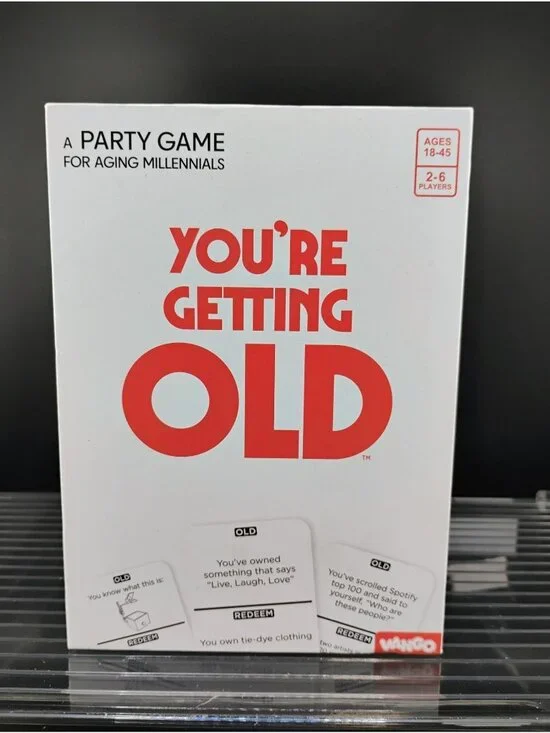 Youre Getting Old Party Game For Aging Millennials