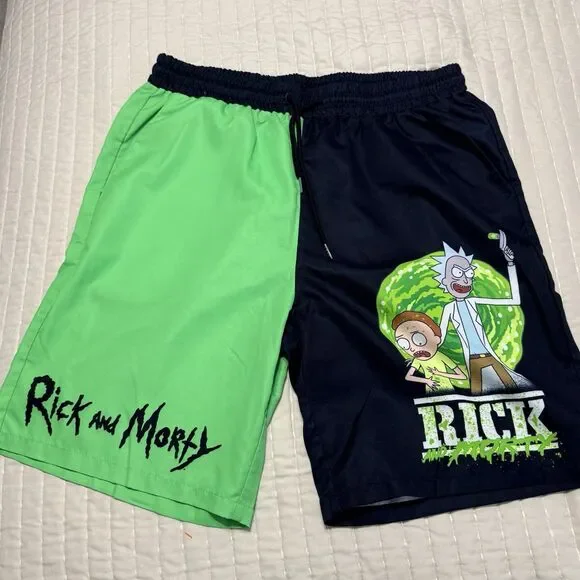 Rick And Morty Men’s Swimsuit | Adult XL |