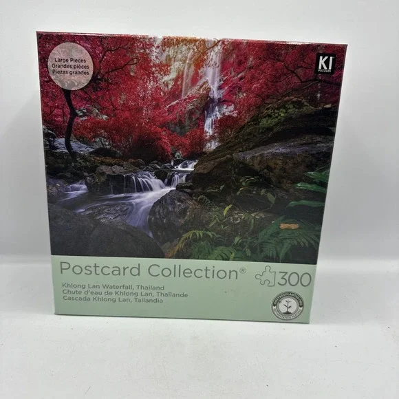 Karmin Postcard Collection - Khlong Lan Waterfall, Thailand 300p., 24x18
