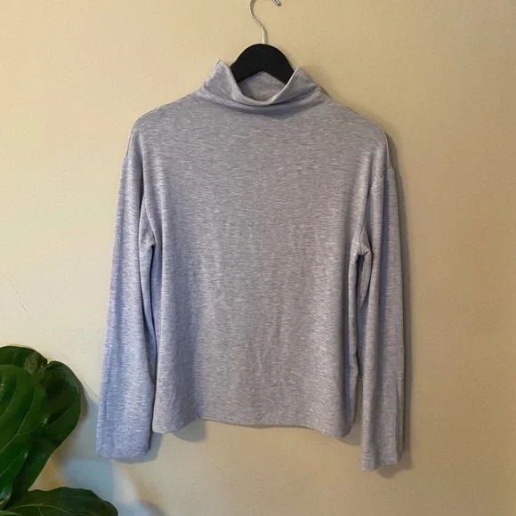 Aritzia Wilfred Free Sweater Turtleneck Mockneck Top