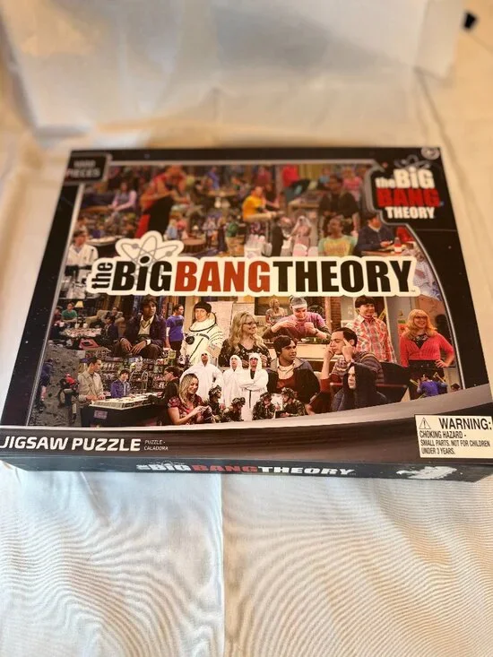 Big Bang Theory 1000 piece jigsaw puzzle New in sealed Box! 20