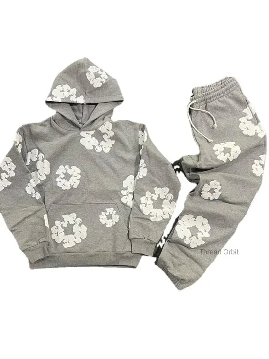 Oversized Cartoon Shark Print Long Sleeve Pullover Hip Hop Jumper Sweatshirt