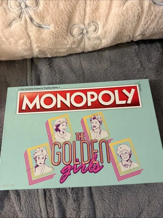 Monopoly The Golden Girls Edition Board Game - Mint Teal