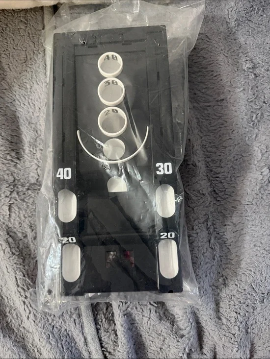 Tabletop Toss Game - Black and White