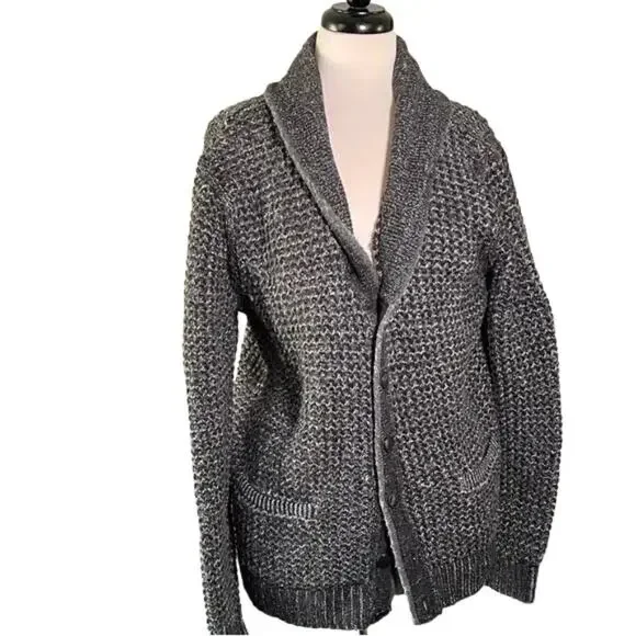rag & bone Gray Knit Cardigan
