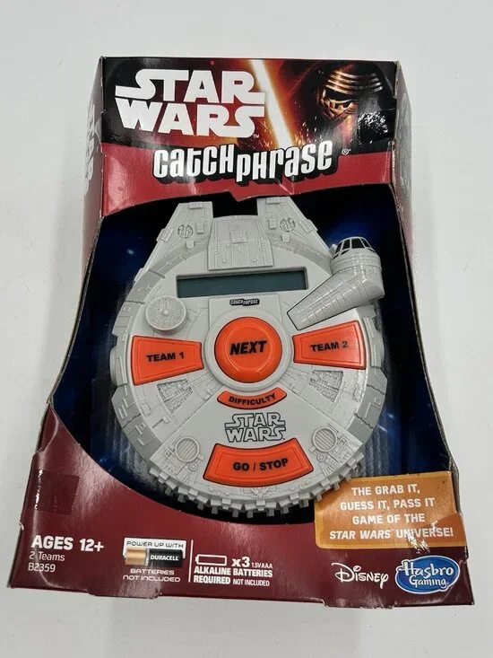Disney Star Wars Catch Phrase Electronic Handheld Game Hasbro Gaming New Sealed