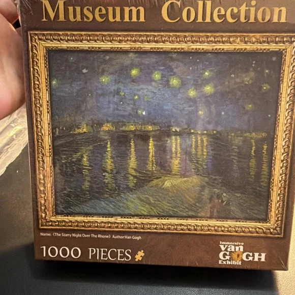 Museum Collection: The Starry Night Over the Rhone, Van Gogh