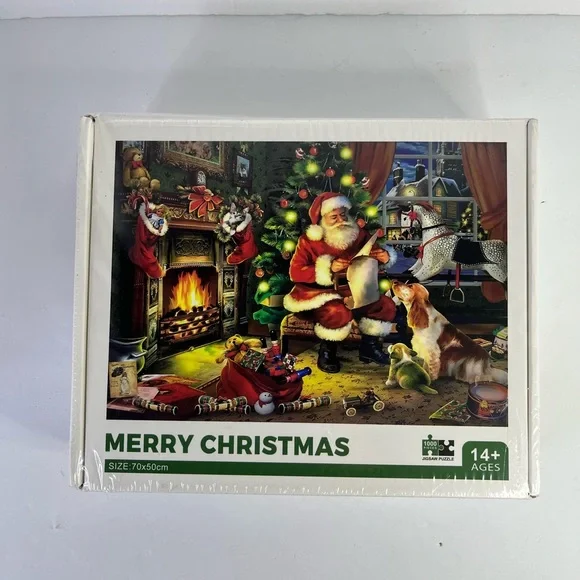 Merry‎ Christmas Santa Claus Christmas Puzzle Christmas Night