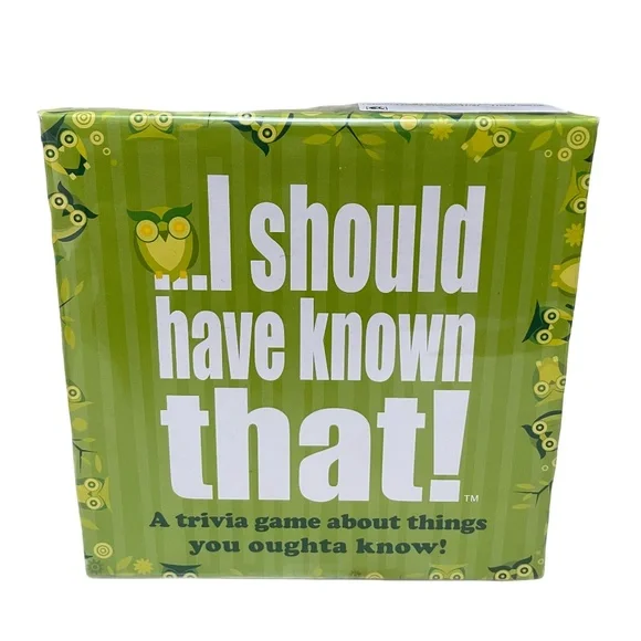 ❤️ I SHOULD HAVE KNOW THAT TRIVIA GAME ABOUT THINGS YOU OUGHTA KNOW NEW