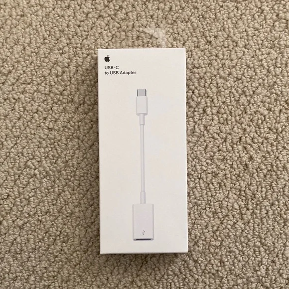 NEW Apple USB-C to USB Adapter Cable White Guaranteed Authentic NIB