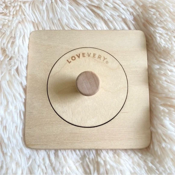 Lovevery Wooden Baby’s First Puzzle