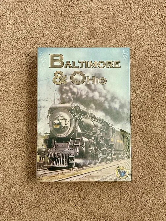 Baltimore‎ & Ohio Strategic Railroad Board Game 1830 Eagle Games (Sealed)