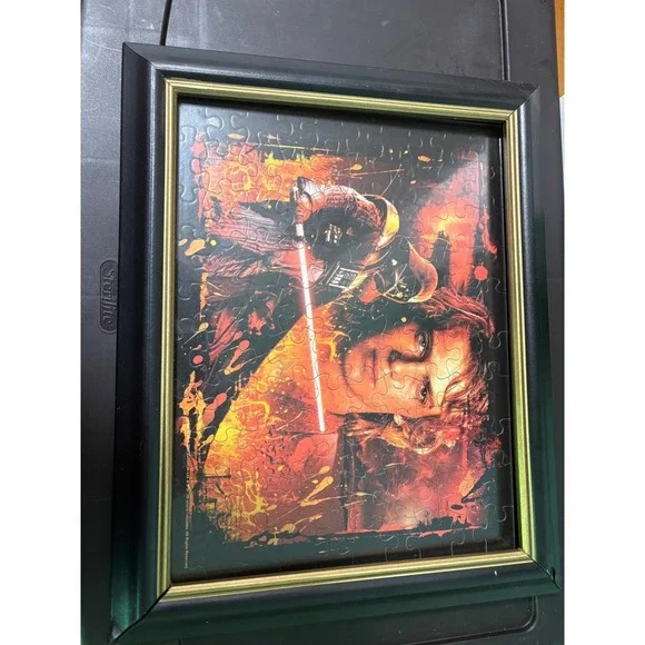 Star‎ Wars Anakin Skywalker Darth Vader Framed Puzzle Revenge of the Sith Art